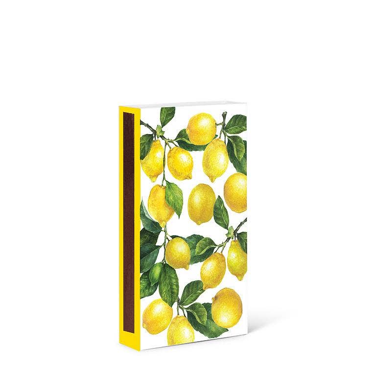 Allover Lemons Matches-45 Sticks-4"L
