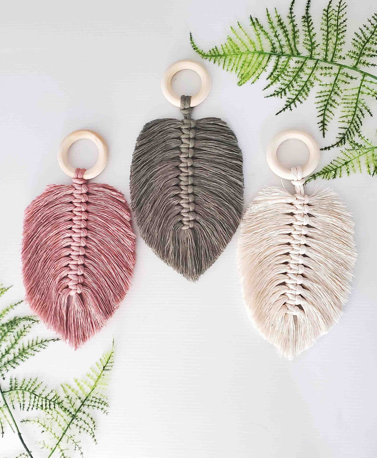 Macrame DIY Leaf Kit