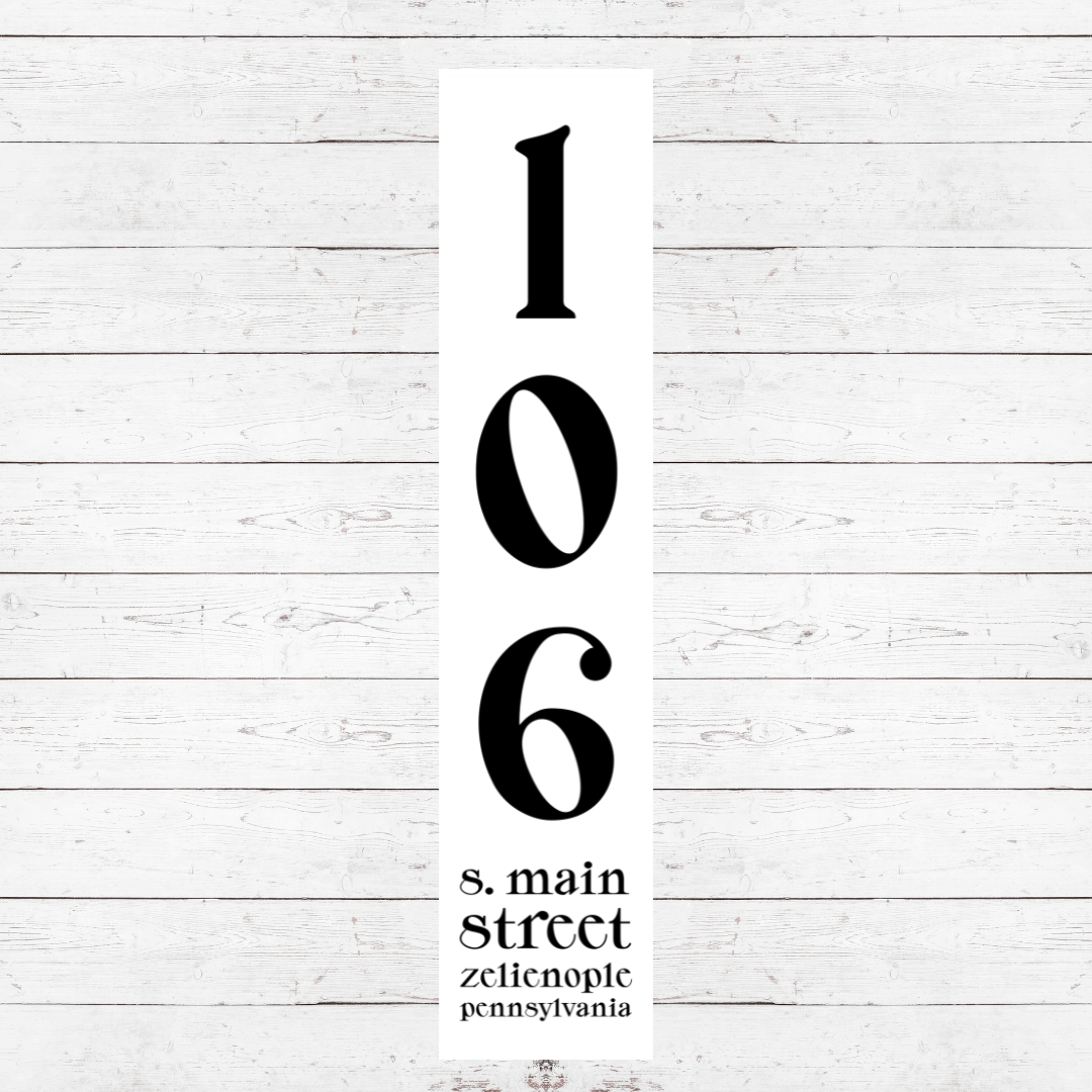 Address Porch Sign PS05
