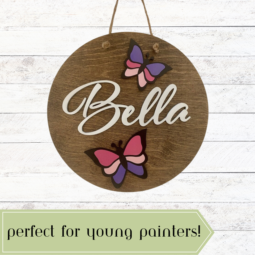 Butterfly Mini Door Hanger: K02