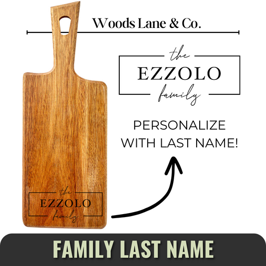 Family Name Cutting Board