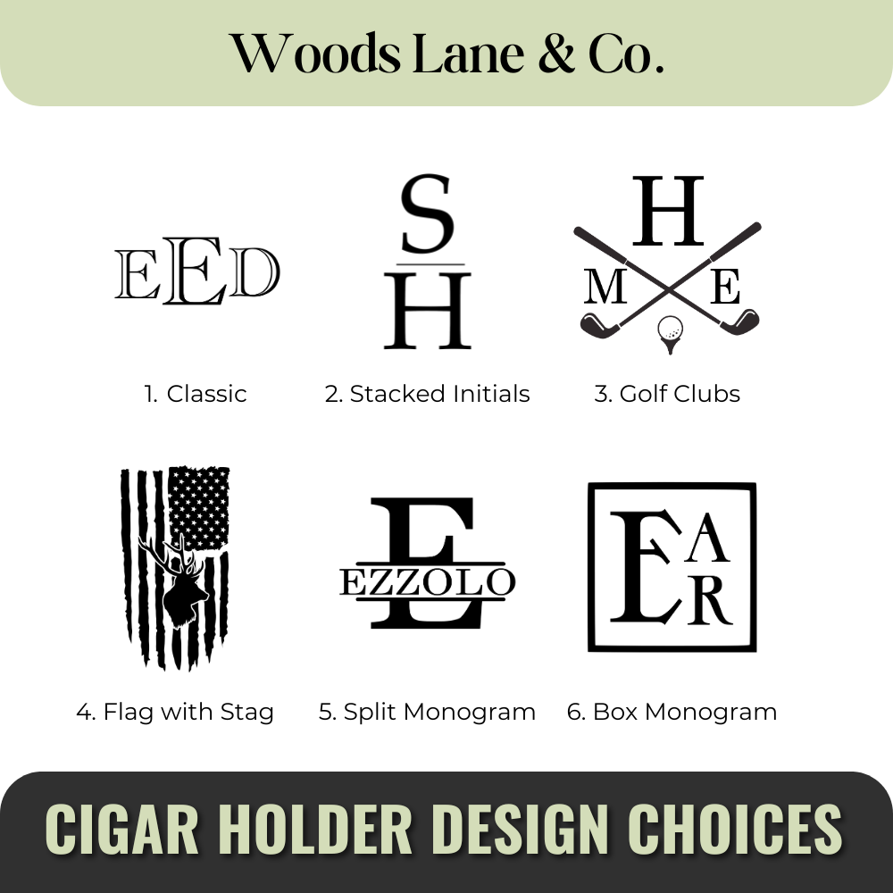 Personalized Cigar Case