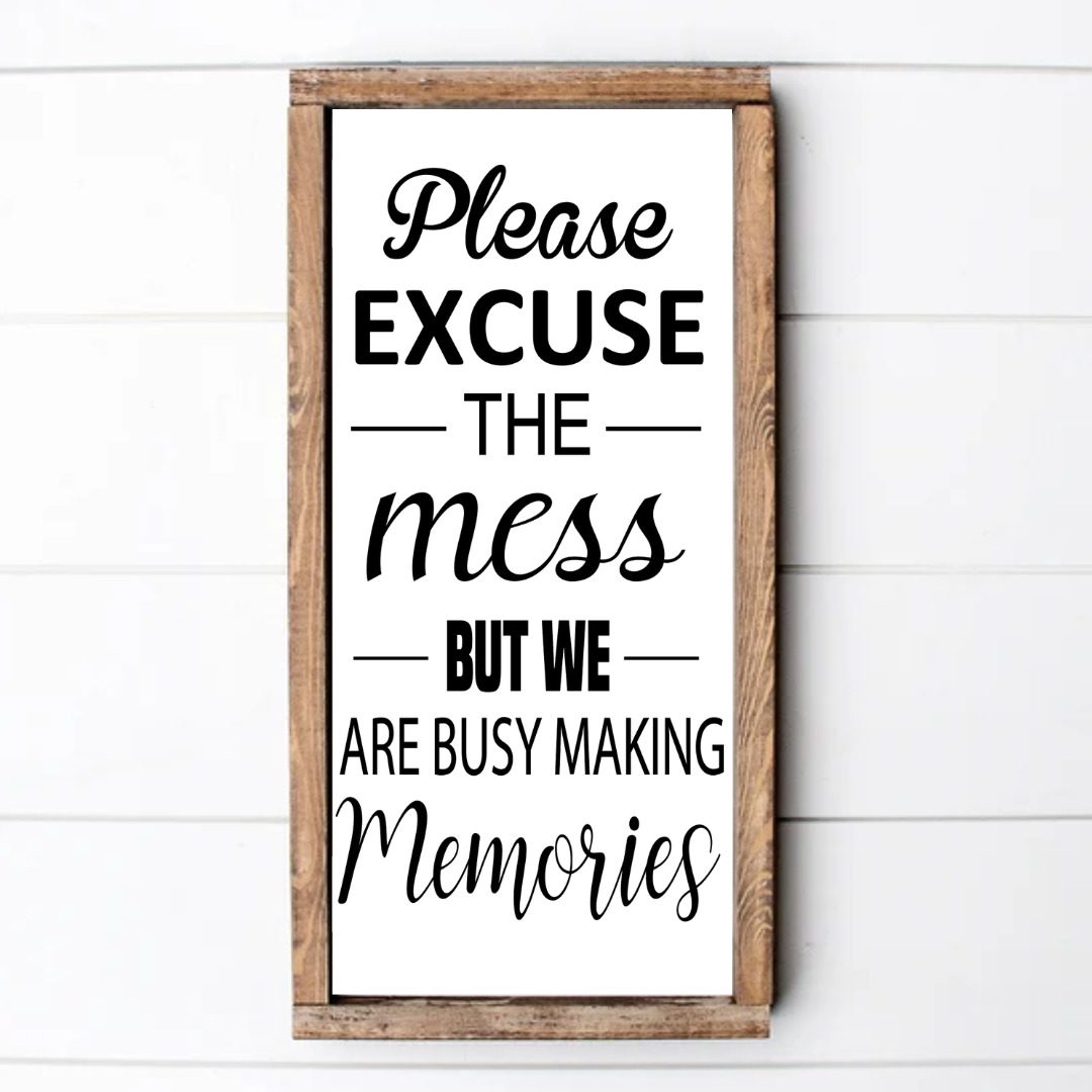 PLEASE EXCUSE THE MESS: HF22