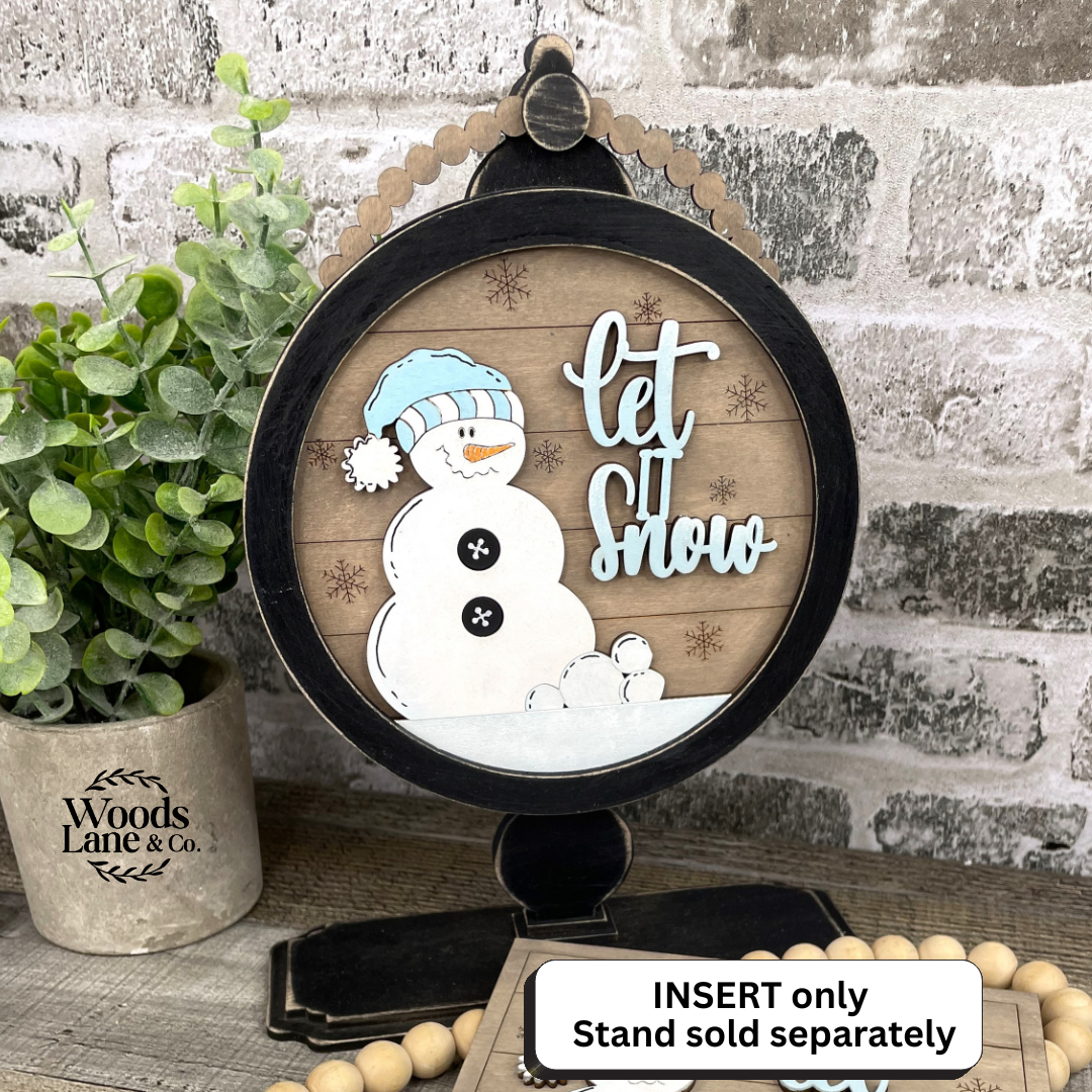 DIY KIT: 4 Seasons INSERTS for Interchangeable Stand