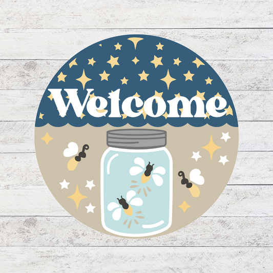Fireflies 3D Door Hanger