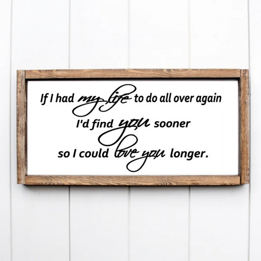 If I Had My Life To Do Over:  HF28