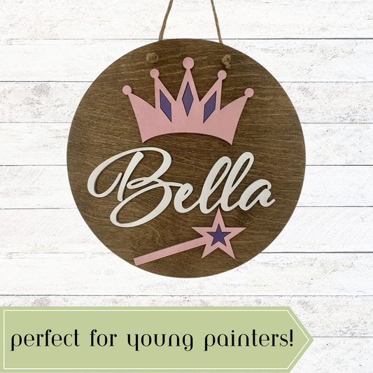 Princess Mini Door Hanger:  K03