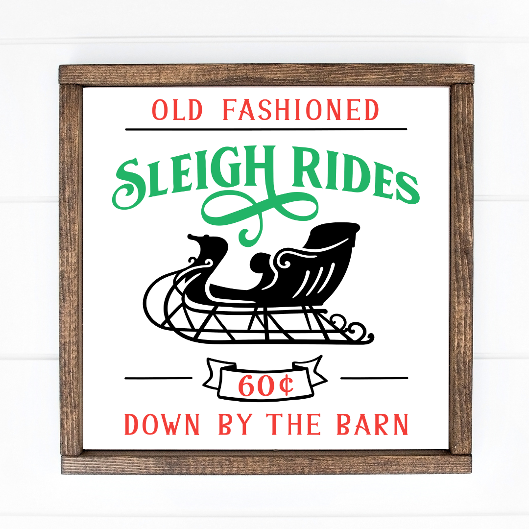 Old Fashioned Sleigh Rides: CW14