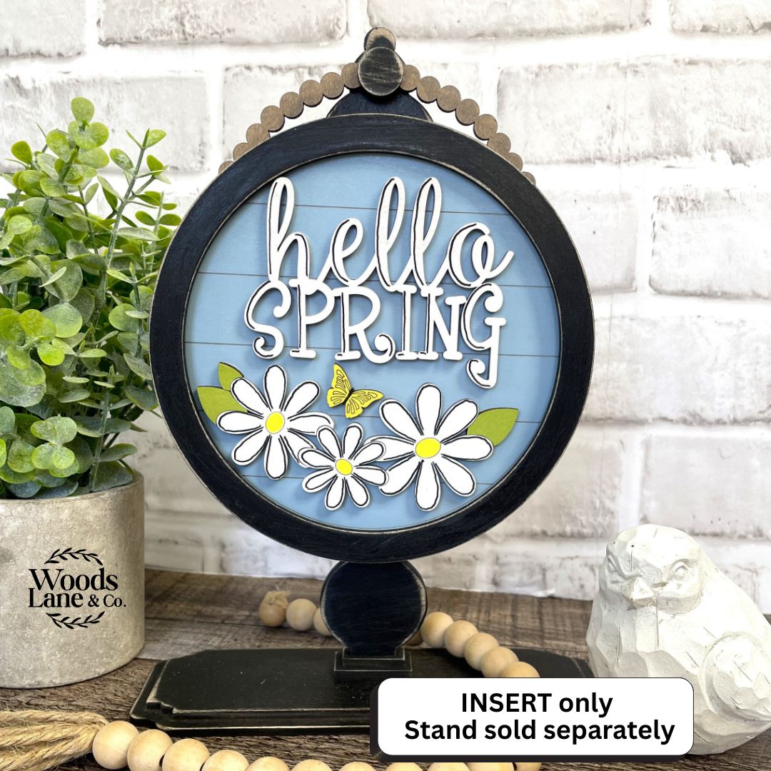 DIY KIT: 4 Seasons INSERTS for Interchangeable Stand