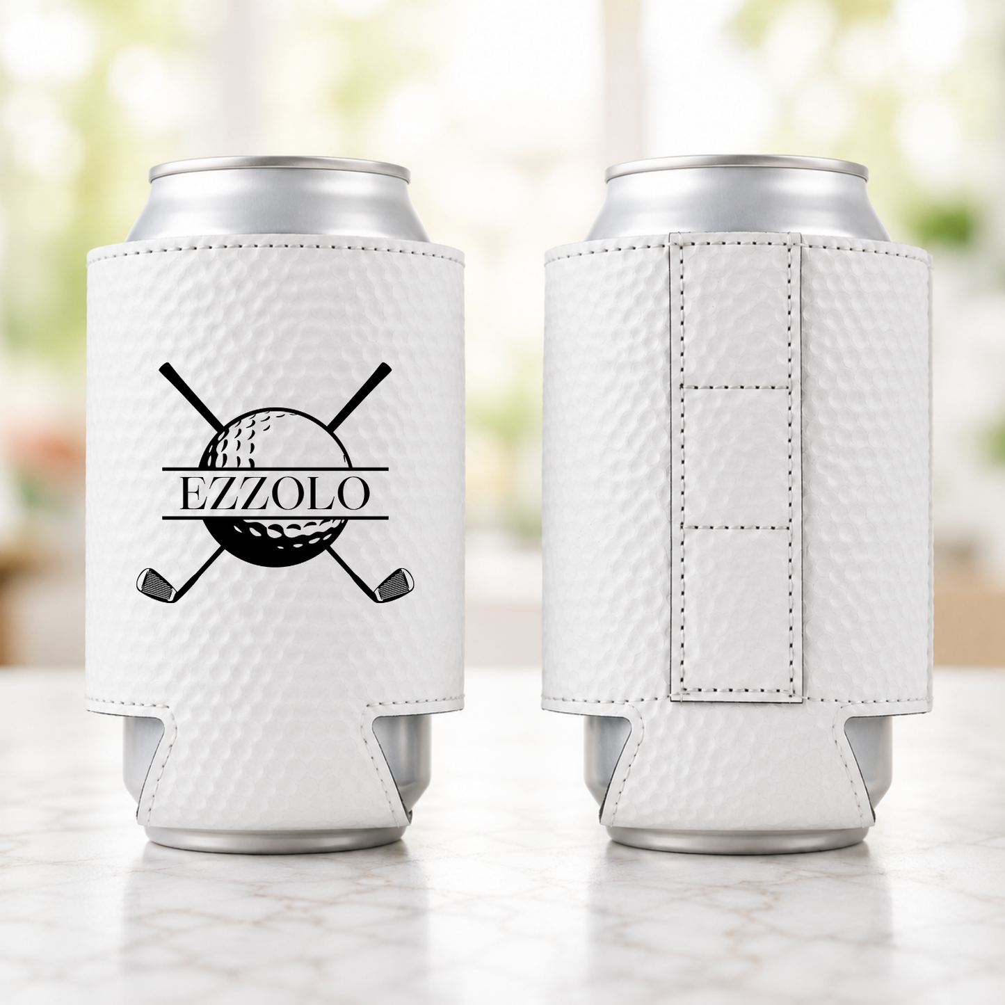 Golf Ball Textured Magnetic Can Holder