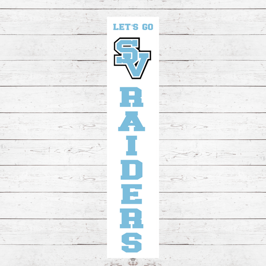 SV Raiders Porch Sign PS08