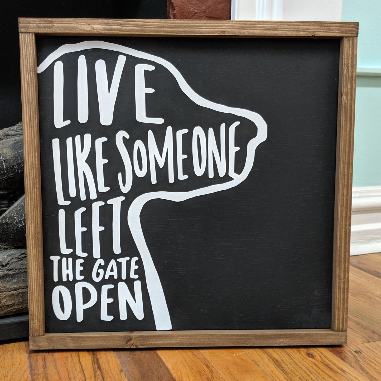 Live like someone left the gate open: P12