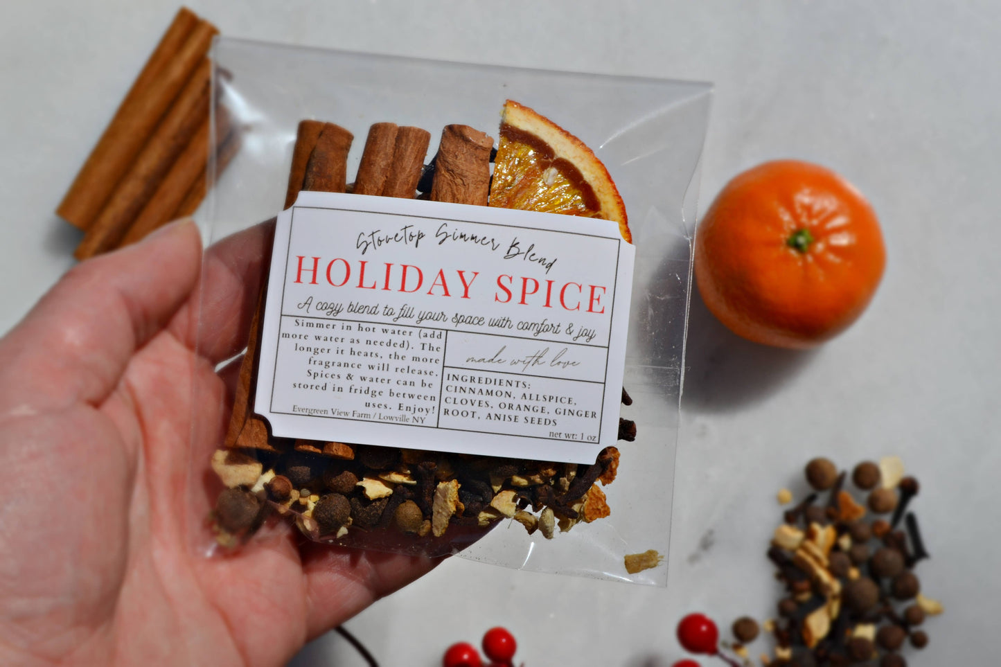 Potpourri Holiday Spice Blend