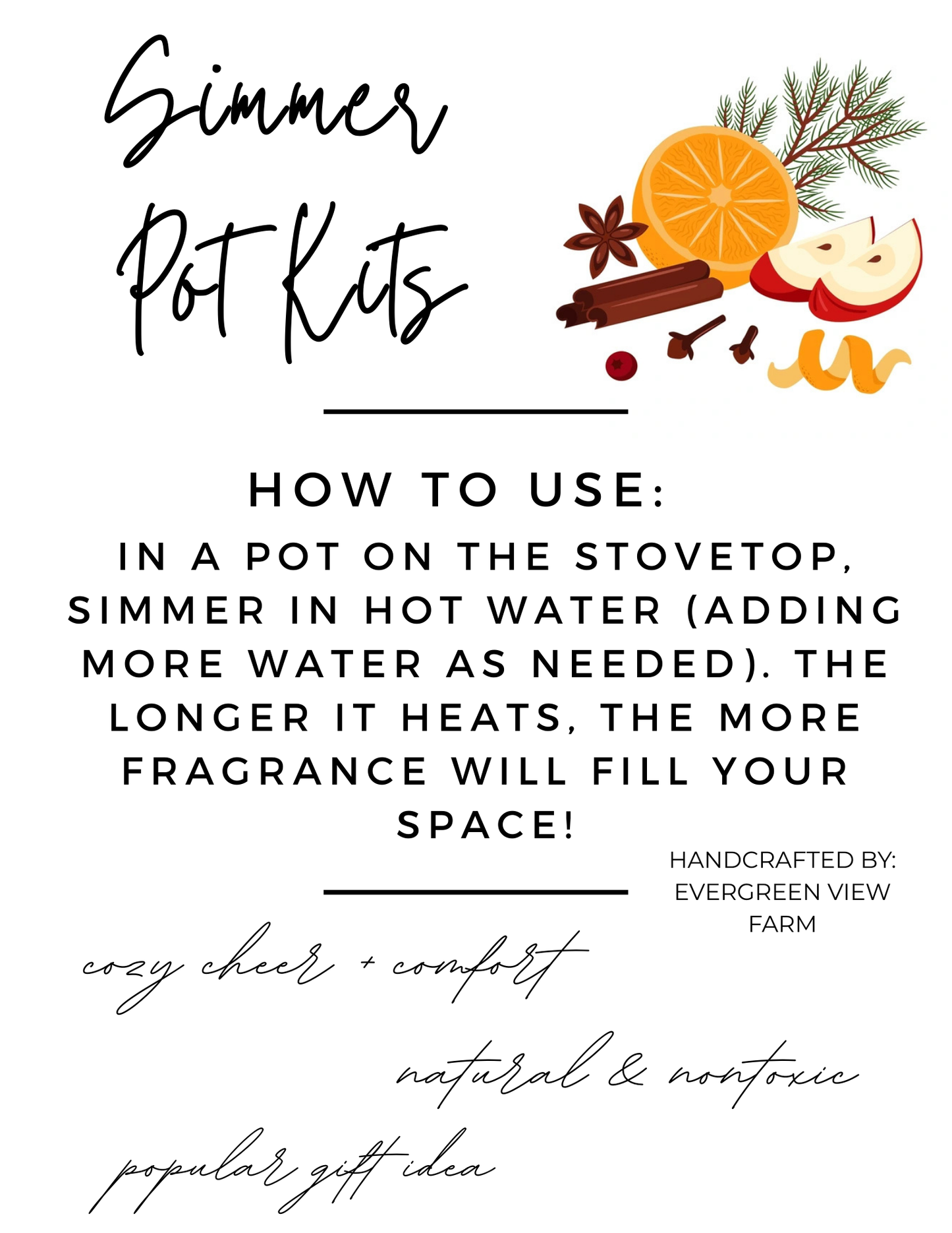 Potpourri Holiday Spice Blend