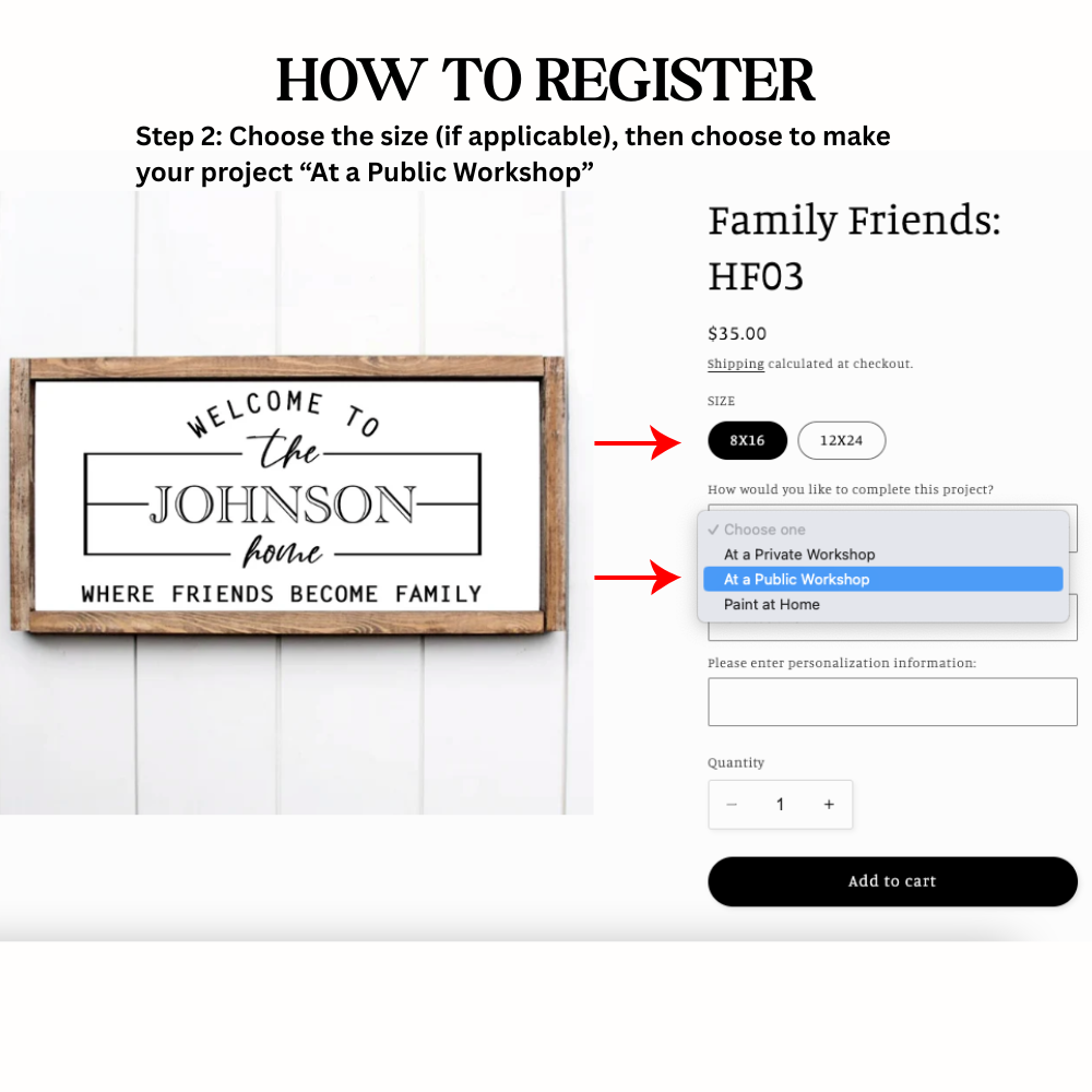 Black Friday Workshop | Fri. Nov. 28