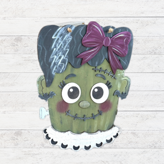 Bride of Frankenstein Door Hanger