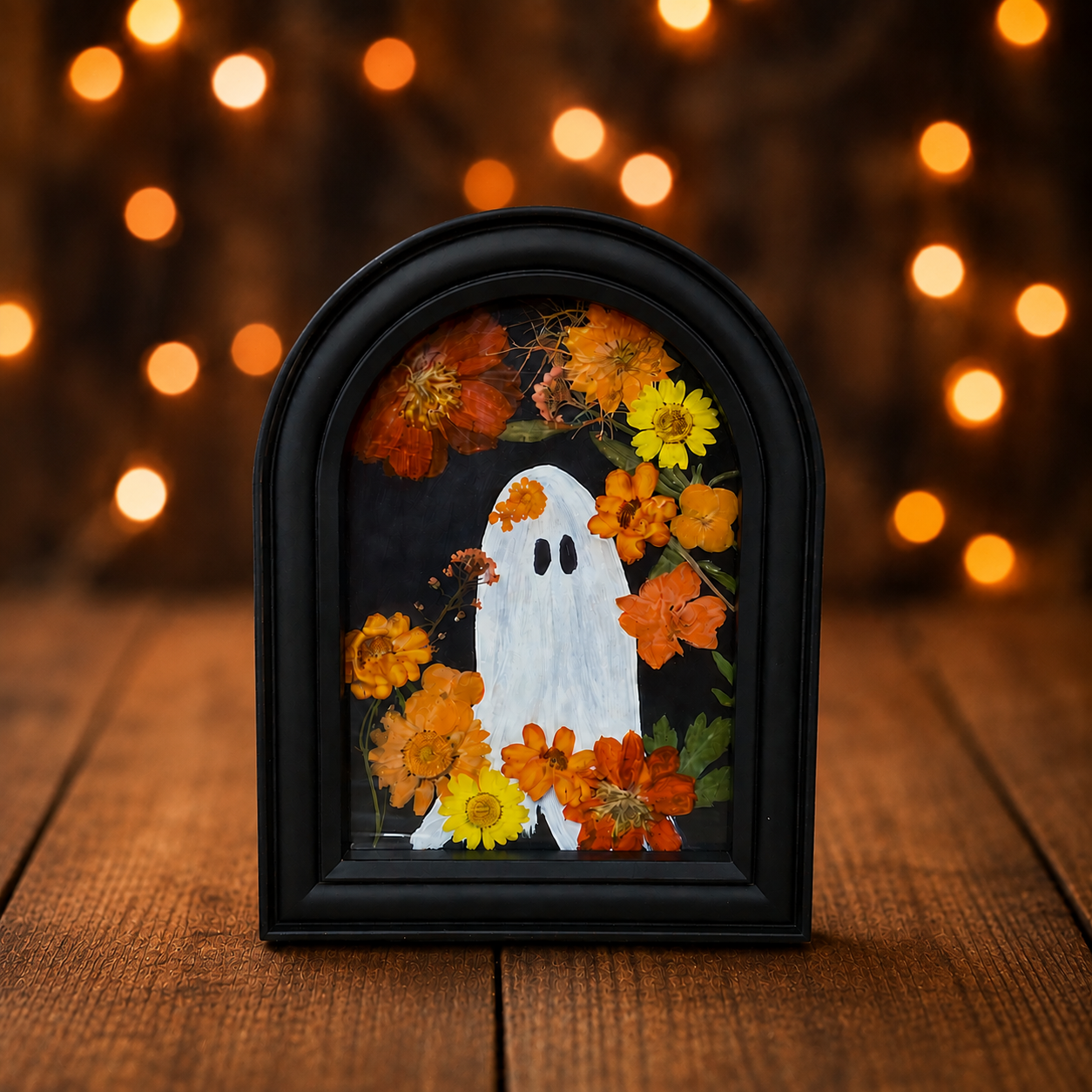 Framed Floral Ghost Sign | Sat. Sept. 19