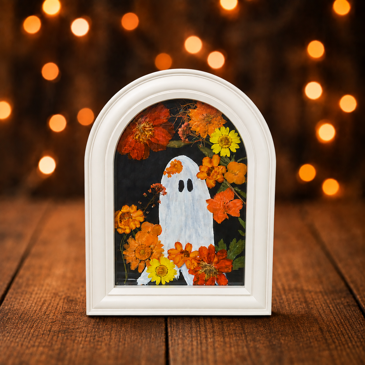 Framed Floral Ghost Sign | Sat. Sept. 19