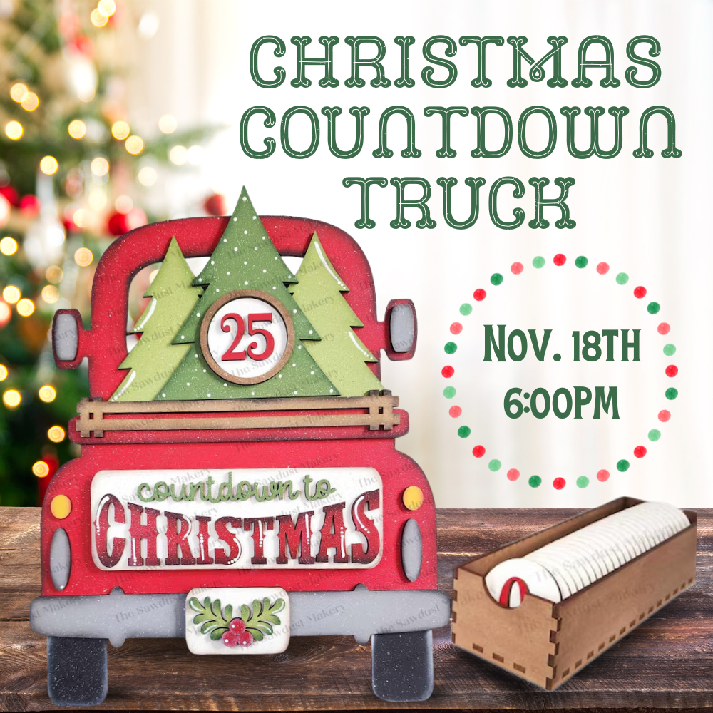 Christmas Countdown Truck Workshop | Wed Nov 18