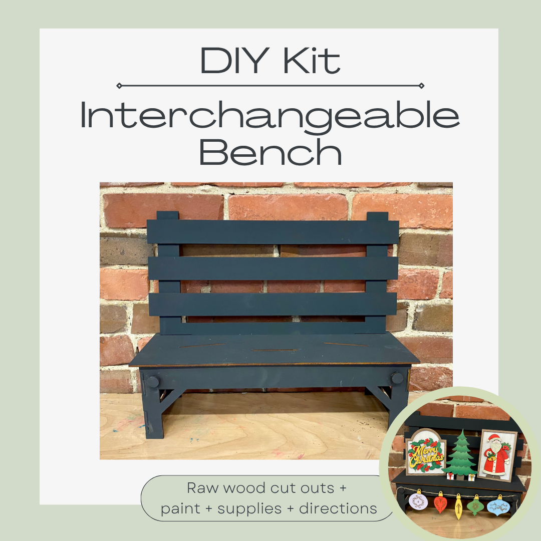 DIY KIT: Interchangeable Bench – Woods Lane & Co.