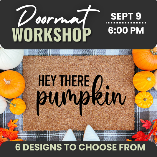 Doormat Workshop | Wed. Sept 9