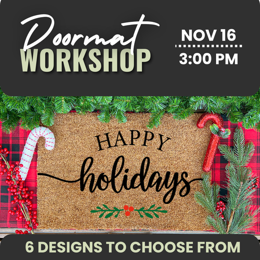 Holiday Doormat Workshop | Sun. Nov 16