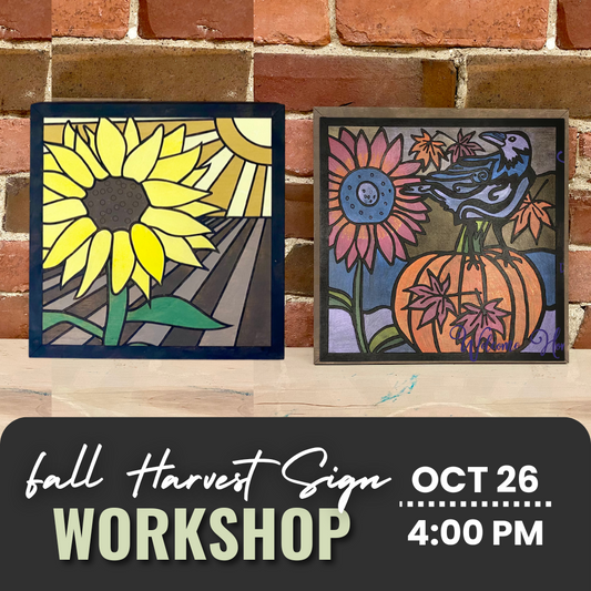 Fall Harvest Sign Workshop | Sat. Oct 26