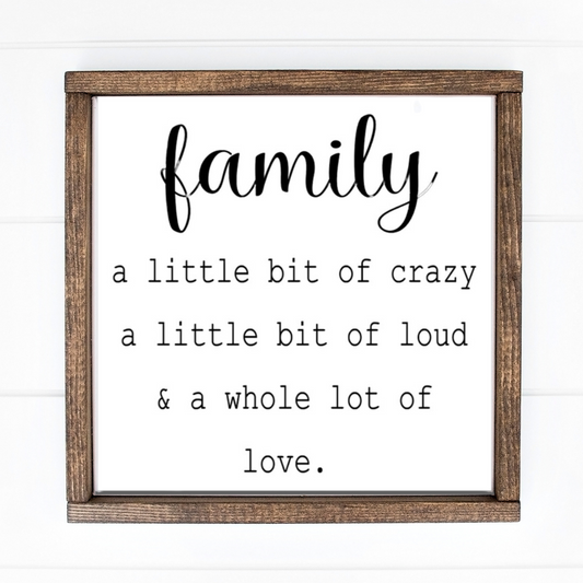 FAMILY A LITTLE BIT OF CRAZY HF15