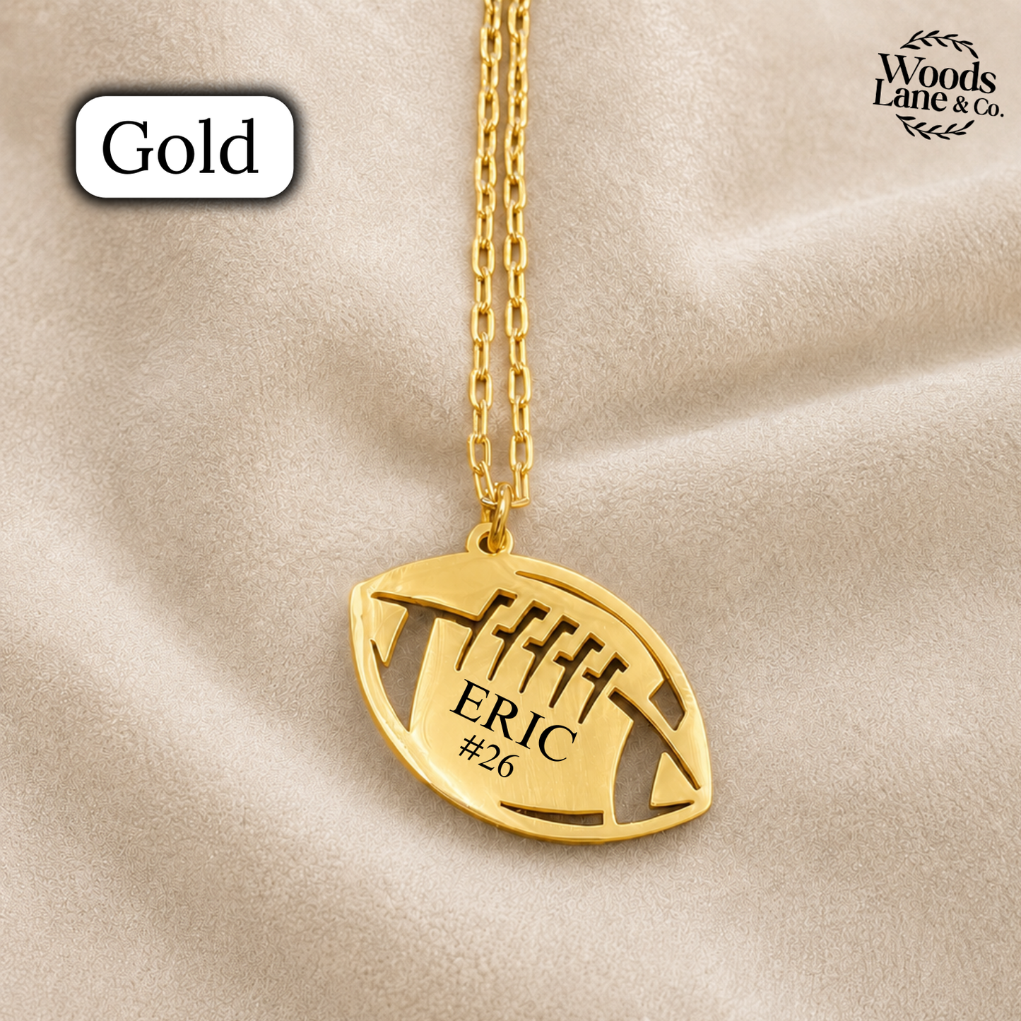 Football Necklace