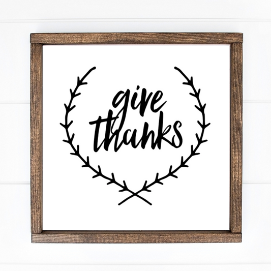 Give thanks:  FH03