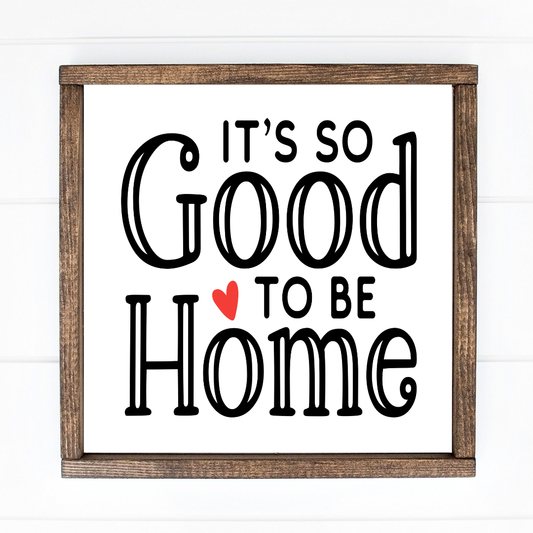 Good to be Home:  HF14