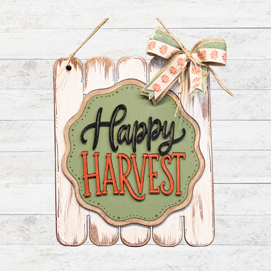 Happy Harvest Door Hanger