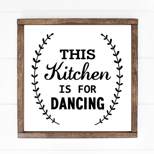 This kitchen is for dancing:  KL07