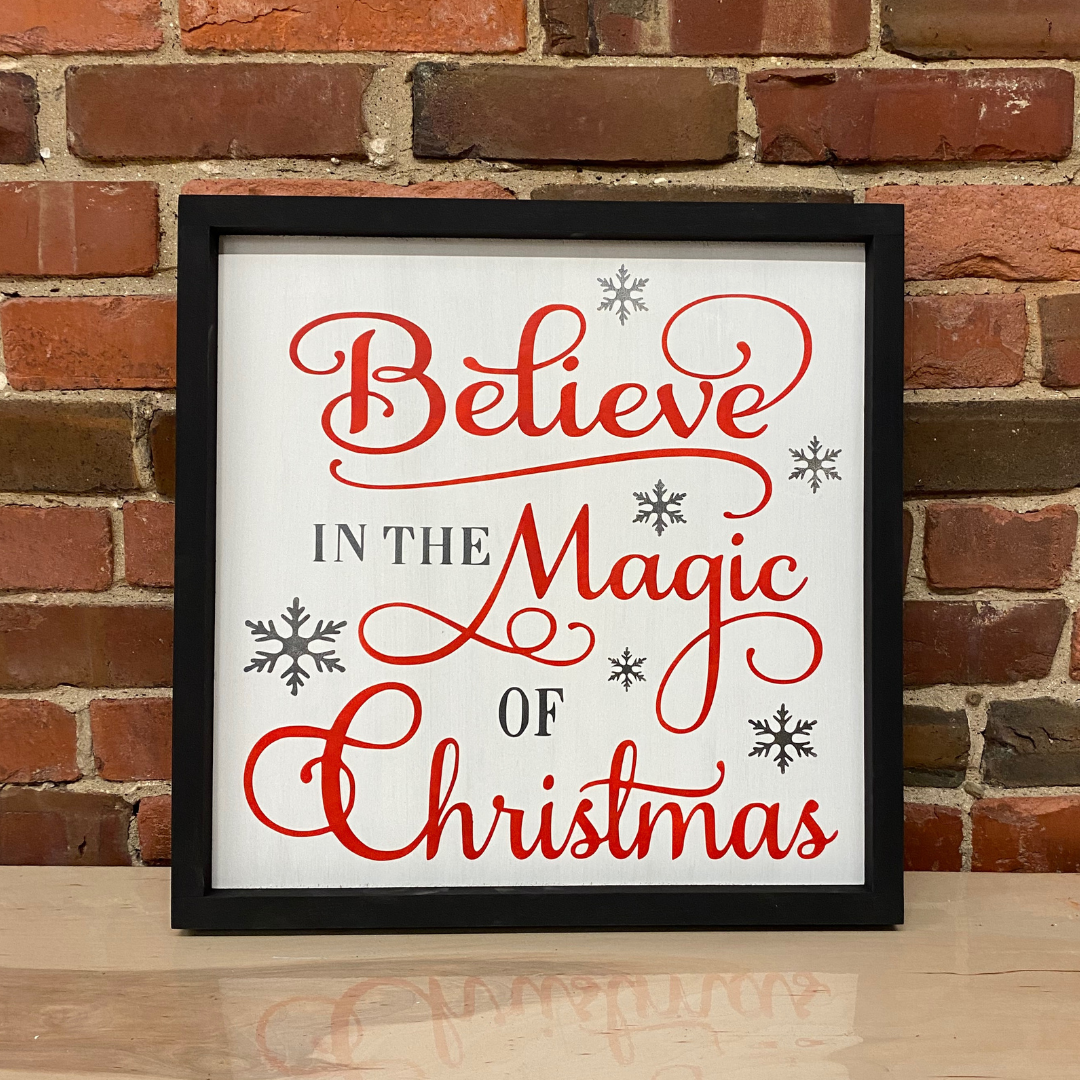 Believe in the magic of Christmas:  CW06