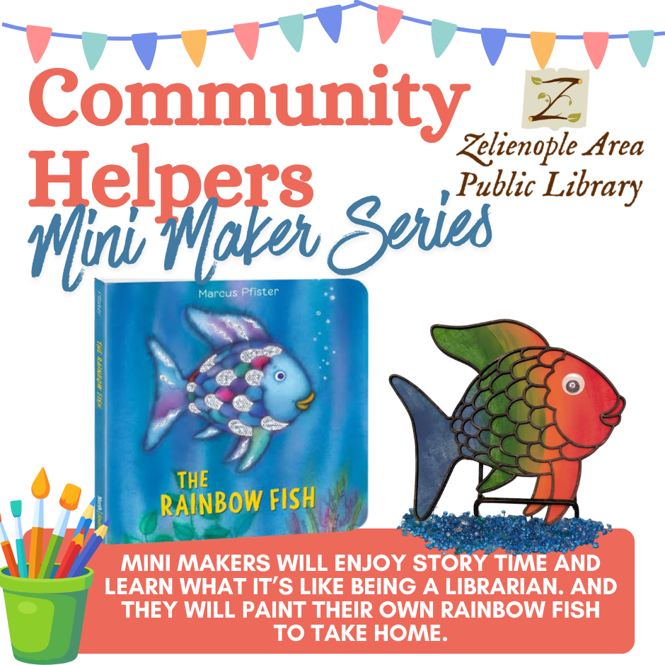 Community Helpers Mini Maker Series: Librarian July 22