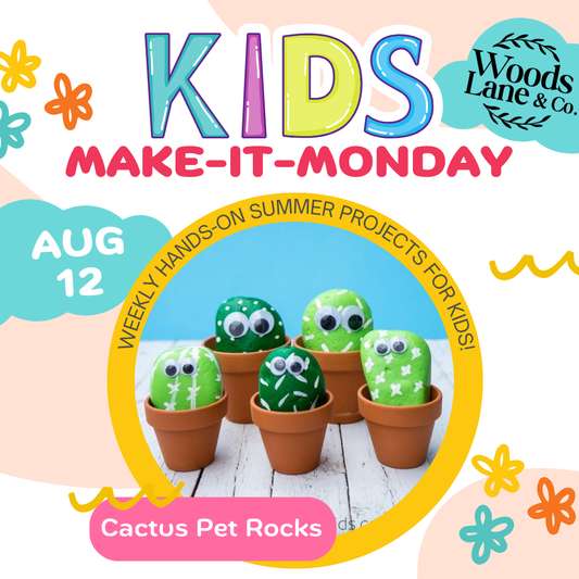 Pet Cactus Rocks Workshop | Mon. Aug 12