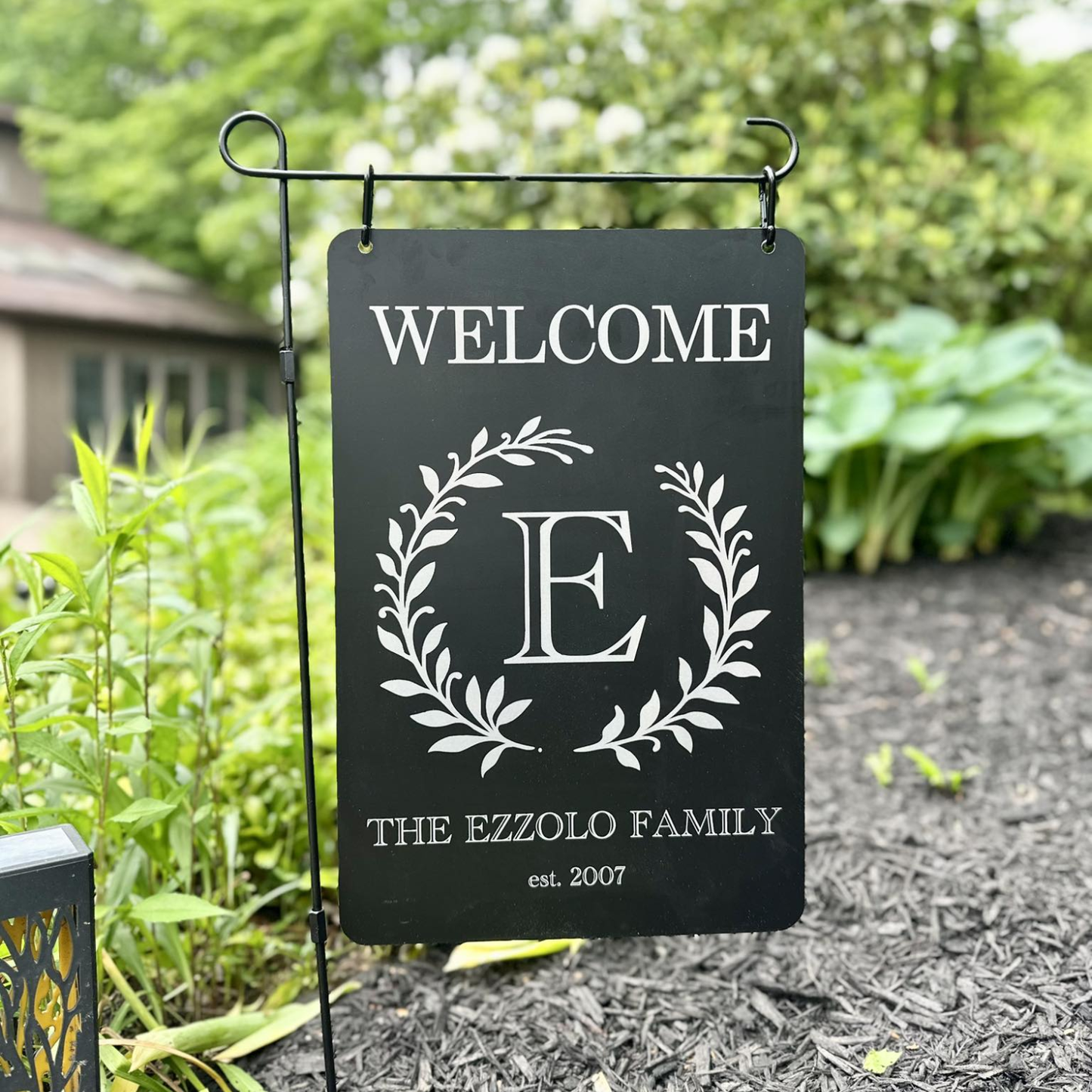 Metal Garden Flag