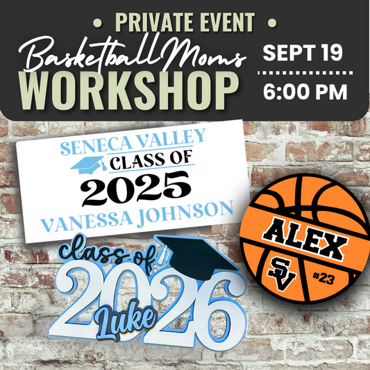PRIVATE SV Basketball Moms Sign Workshop | Fri. Sept 19