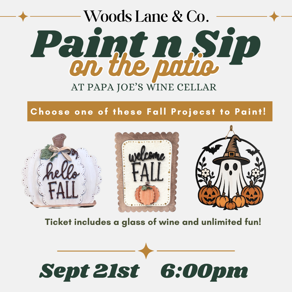 Paint n Sip on the Patio | Mon. Sept. 21