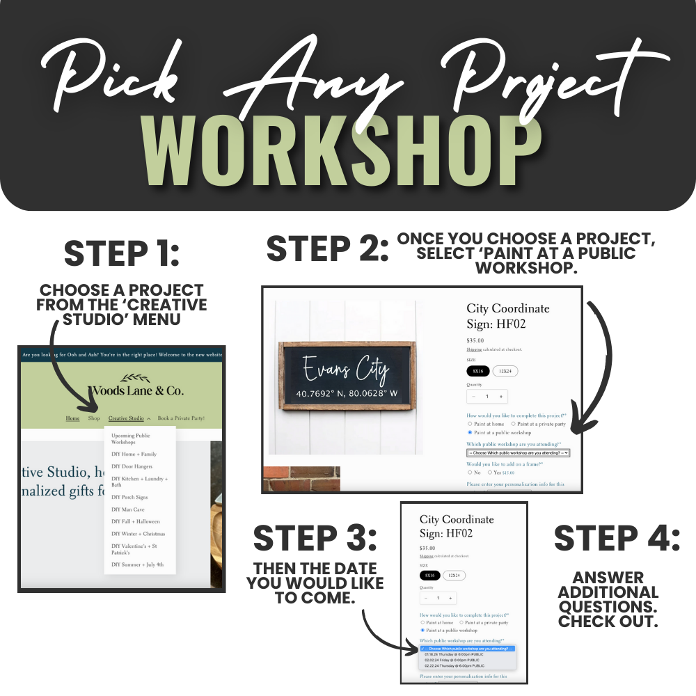 Pick Any Project Workshop