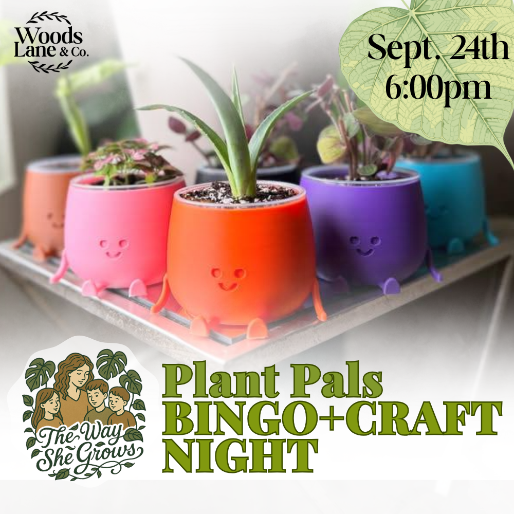 Plant Pals Bingo + Craft Night! | Thurs. Sept 24