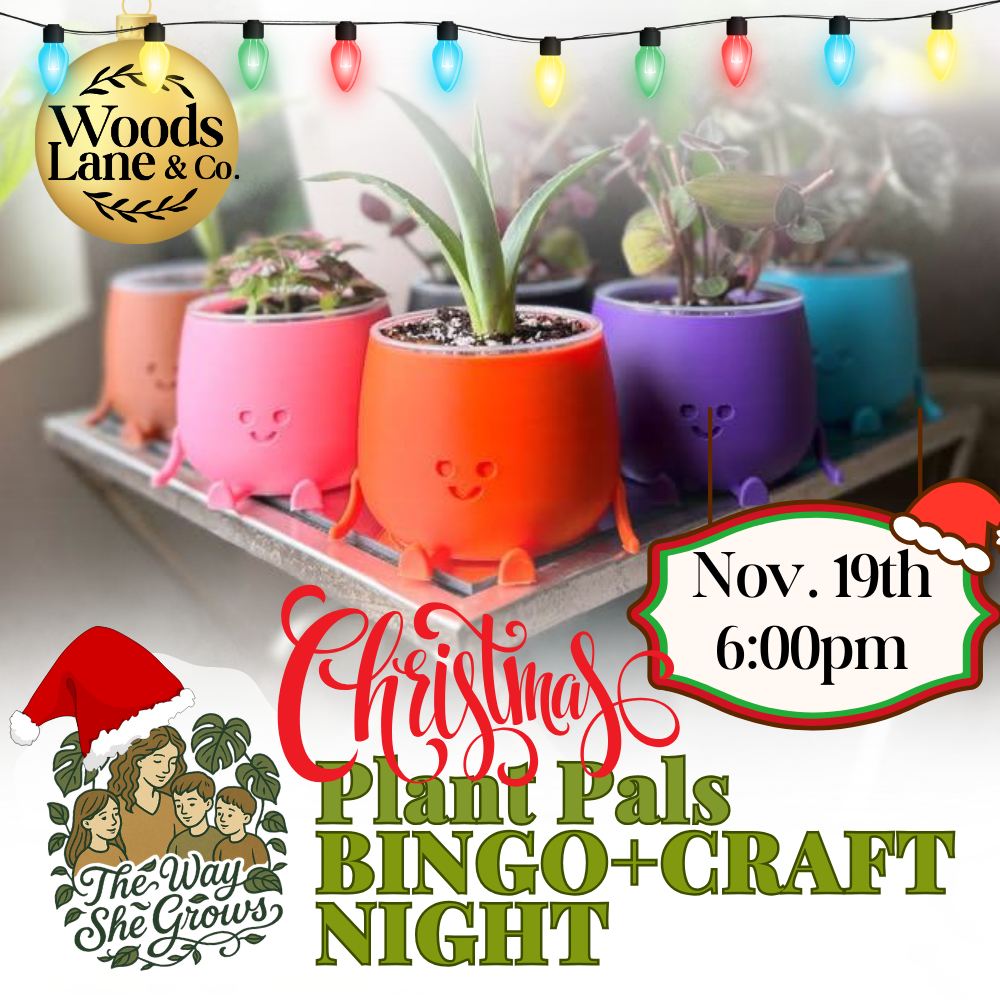 Plant Pals Bingo + Craft Night Christmas Edition! | Thurs. Nov 19