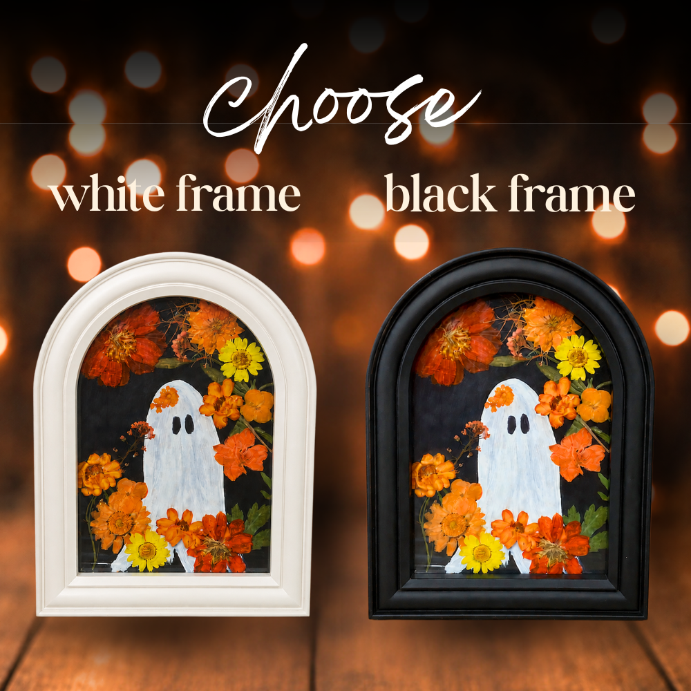 Framed Floral Ghost Sign | Sat. Sept. 19