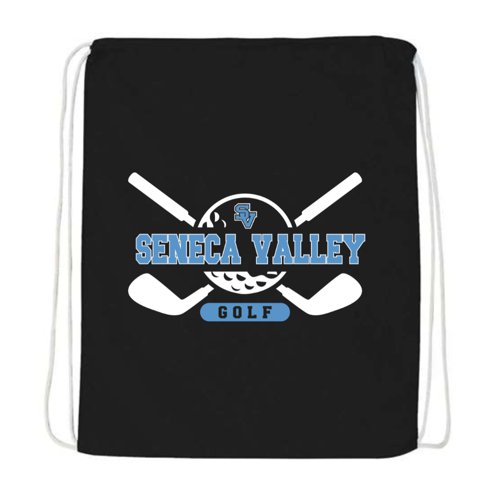 Seneca Valley Golf Drawstring Bag