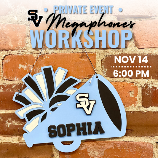 PRIVATE SV Cheerleading Megaphone Workshop | Fri. Nov 14