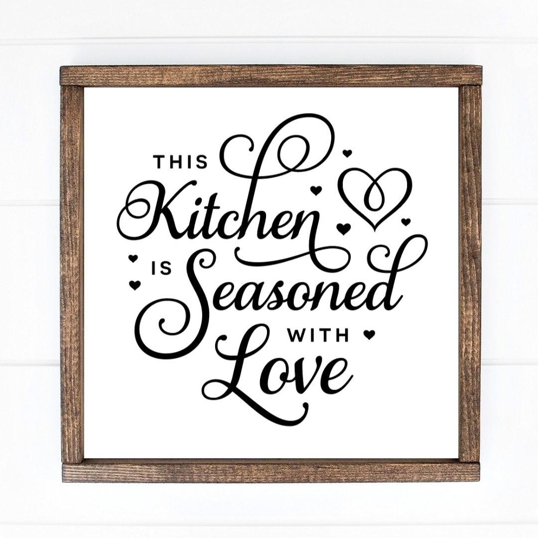 This kitchen is seasoned with love:  KL09