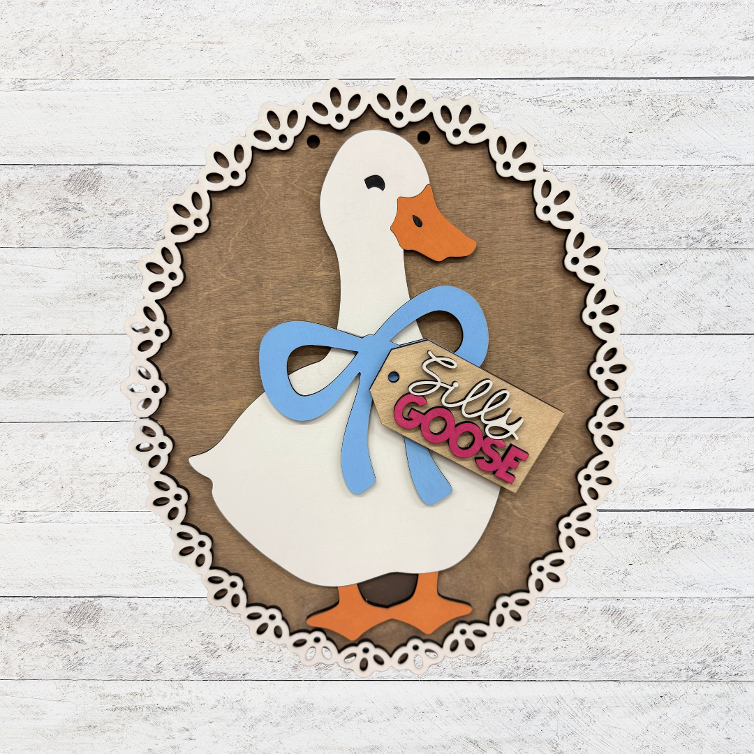 Silly Goose Door Hanger