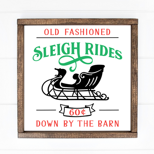 Old Fashioned Sleigh Rides:  CW14