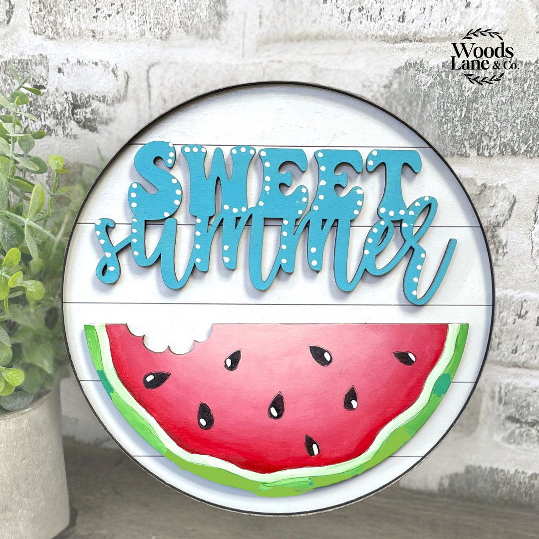 DIY KIT: 'Sweet Summer' INSERT for Interchangeable Stand