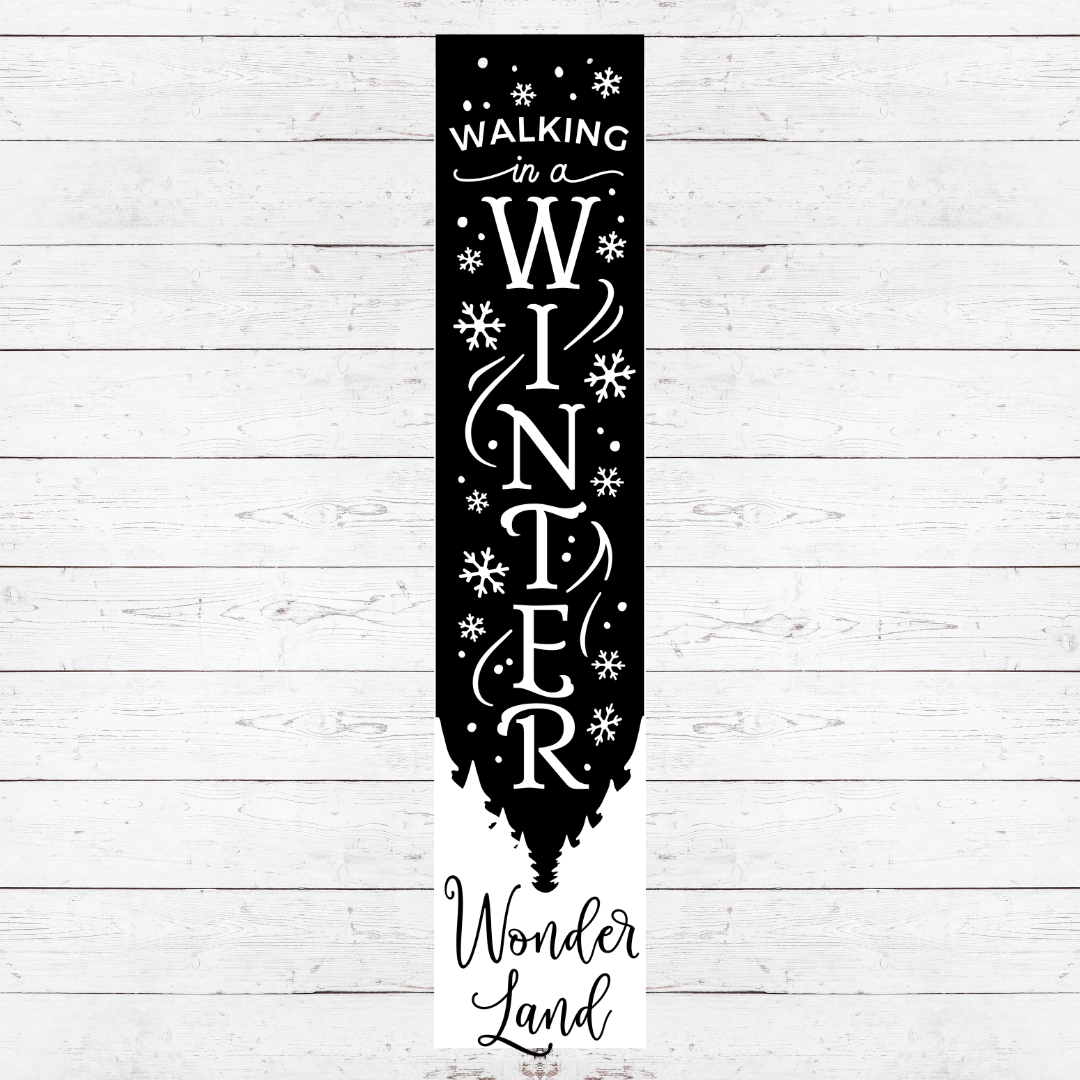 Winter Wonderland Porch Sign PS24